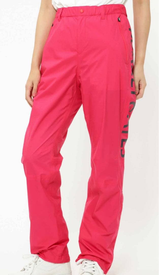 パーリーゲイツ　レインウエア　レインパンツ　ピンク　サイズ1