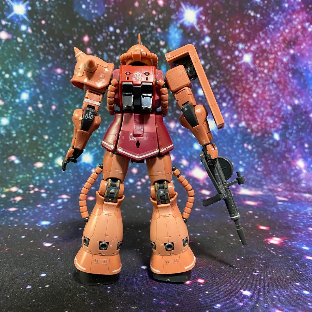 ガンプラ RG 1/144 シャア専用ザク 完成品3体セット