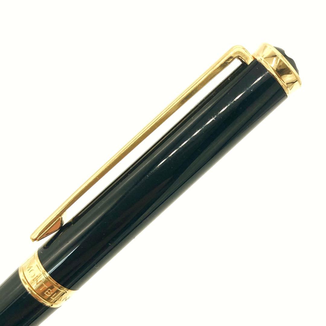 極美品✨モンブラン ノブレスオブリージュ　ボールペン ブラック　ゴールド メンズ