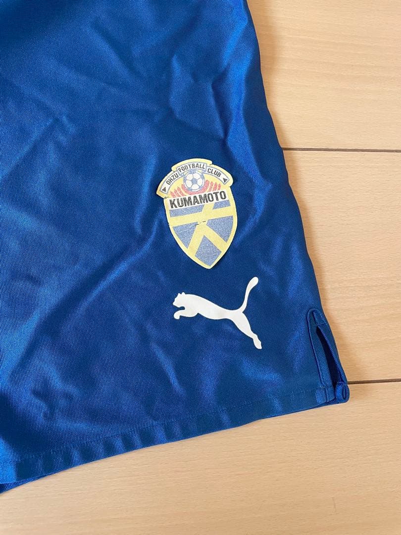 大津高校 サッカー部 トレーニングウェア 青 半袖＋パンツ