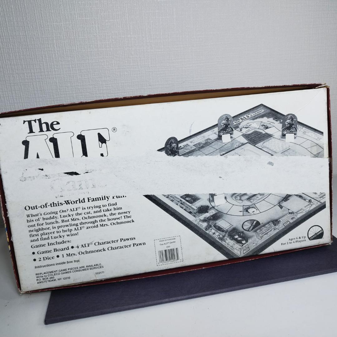 ALF アルフ ボードゲーム The ALF Game コレコ社 ビン h175