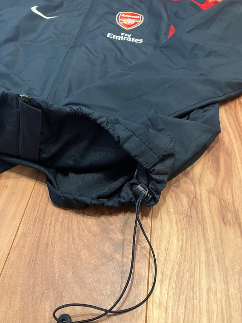 アーセナルFC NIKE ナイロンジャケット 古着　Mビンテージ　ナイキ