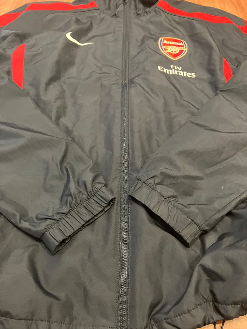 アーセナルFC NIKE ナイロンジャケット 古着　Mビンテージ　ナイキ
