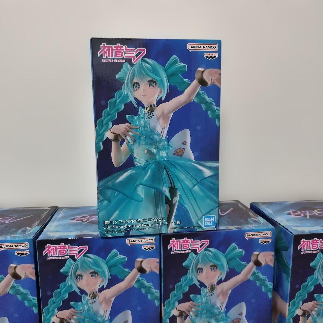初音ミク ClearLuxE-EmeraldGem フィギュア　13個