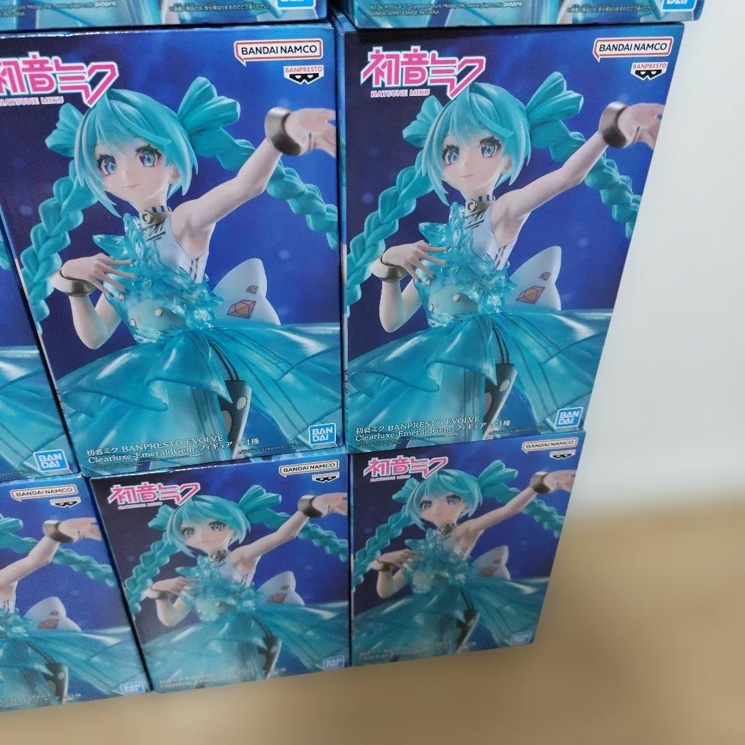 初音ミク ClearLuxE-EmeraldGem フィギュア　13個