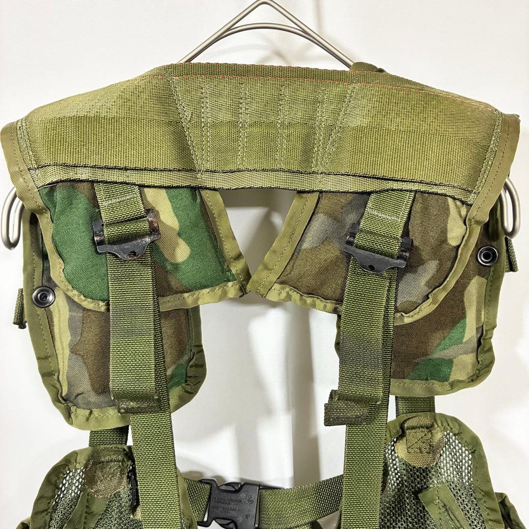 米軍 実物 タクティカルロードベアリングベスト 初期型モデル 迷彩