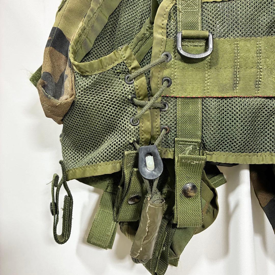 米軍 実物 タクティカルロードベアリングベスト 初期型モデル 迷彩
