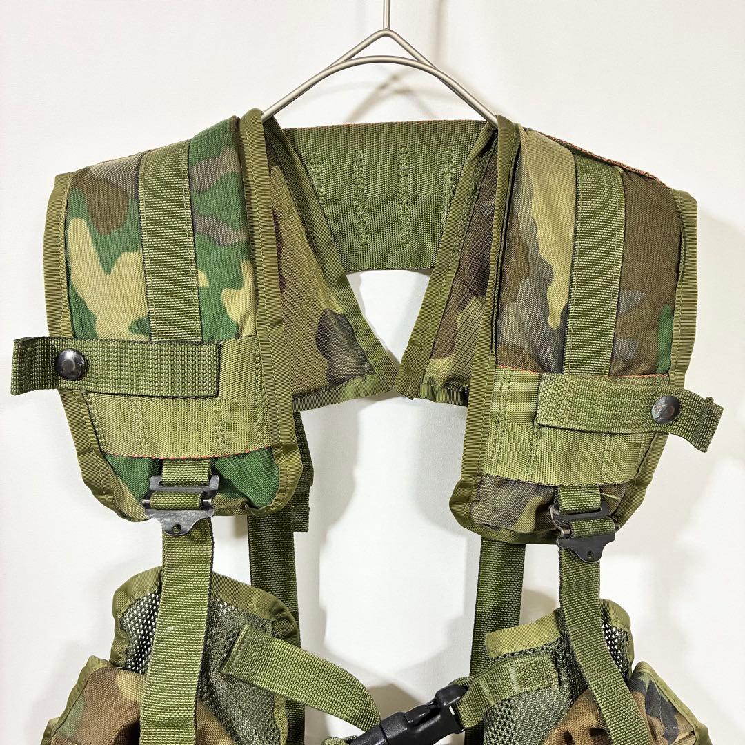 米軍 実物 タクティカルロードベアリングベスト 初期型モデル 迷彩