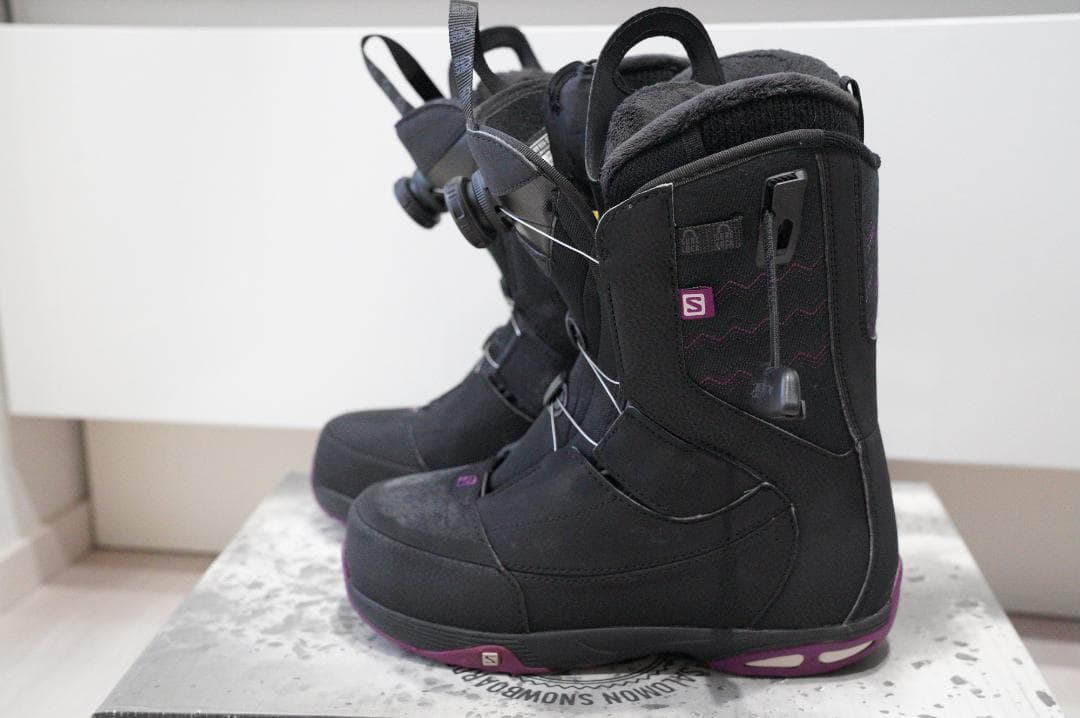 3回使用 24.5cm SALOMON IVY BOA STR8JKT ブーツ