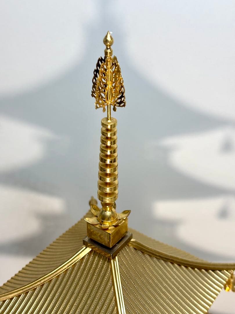 #五重塔 金属製オブジェ