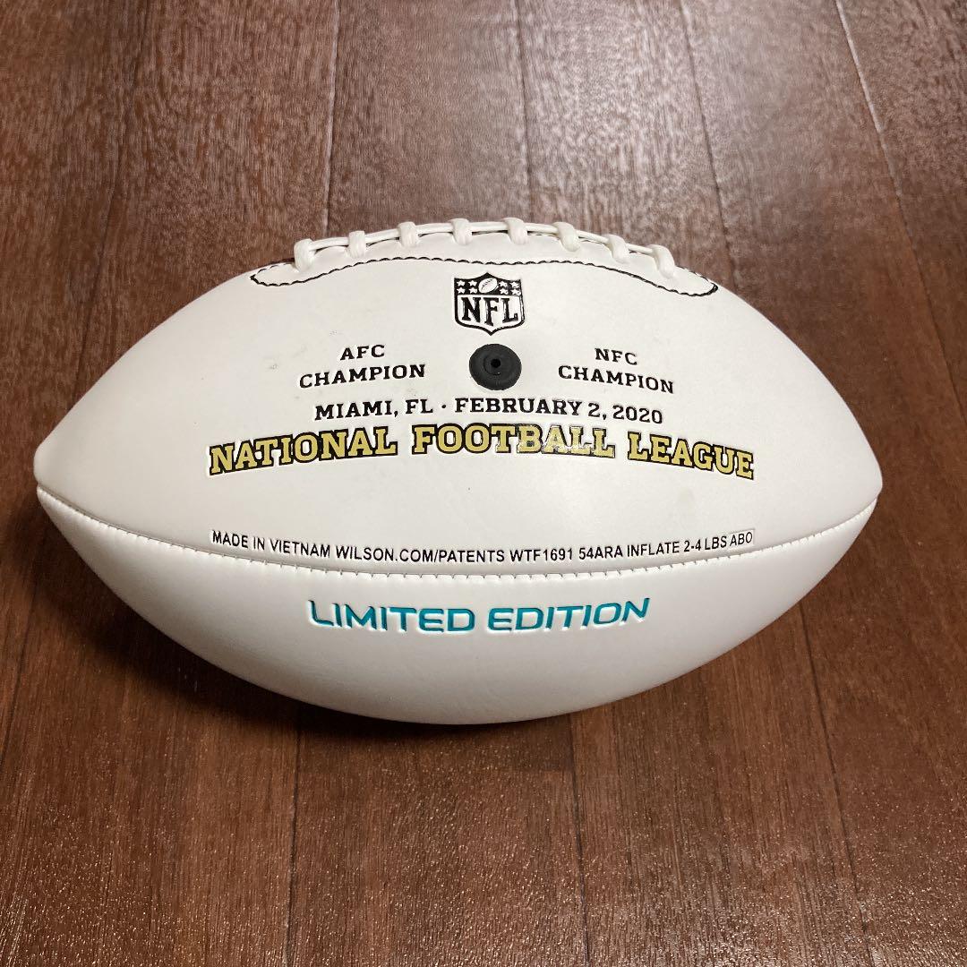 第54回スーパーボウル記念ボール サイン入り