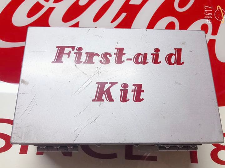 ファーストエイドキット 救急箱 昭和 レトロ
