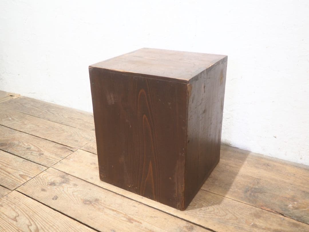 1359 レトロな小引き出し　収納棚　ケース　古家具　古道具　アンティーク　台