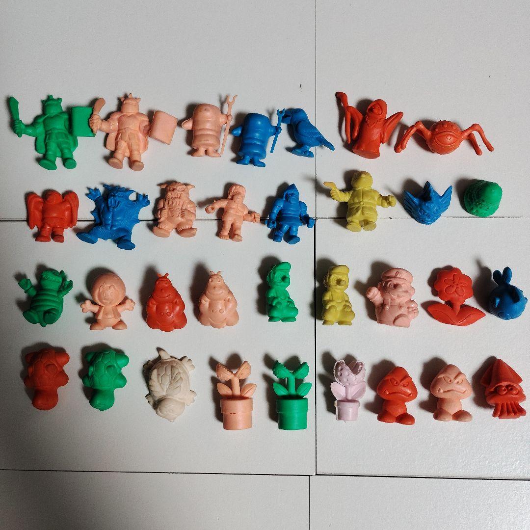 キャラクター　消しゴム　まとめ売り　スーパーマリオ　ゼルダの伝説　魔界村