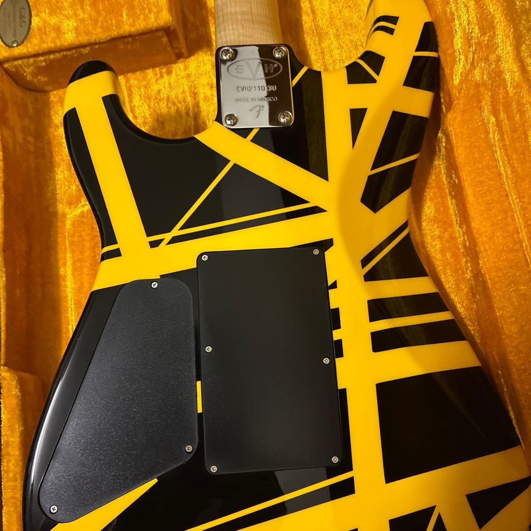 EVH ストラトキャスタータイプ バンブルビー フレイムネック正規品