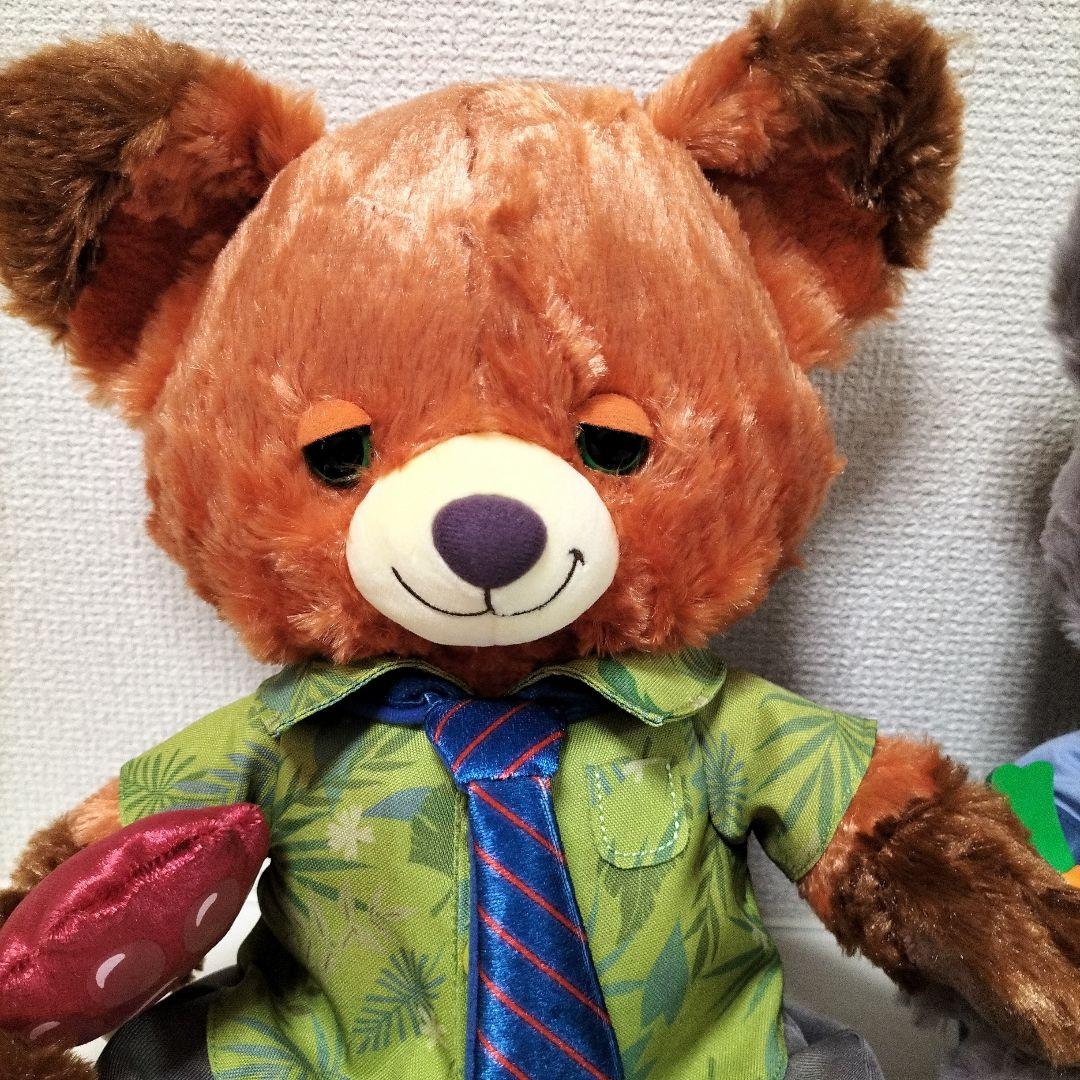 ユニベアシティ ズートピア ☆パウシクル☆パウキャロット　ぬいぐるみ 2点