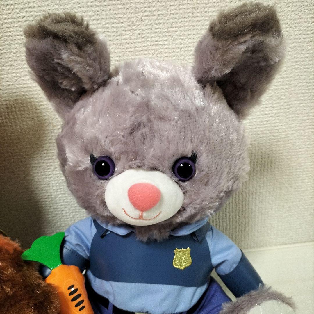 ユニベアシティ ズートピア ☆パウシクル☆パウキャロット　ぬいぐるみ 2点