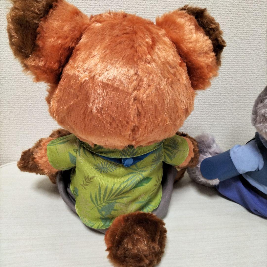 ユニベアシティ ズートピア ☆パウシクル☆パウキャロット　ぬいぐるみ 2点