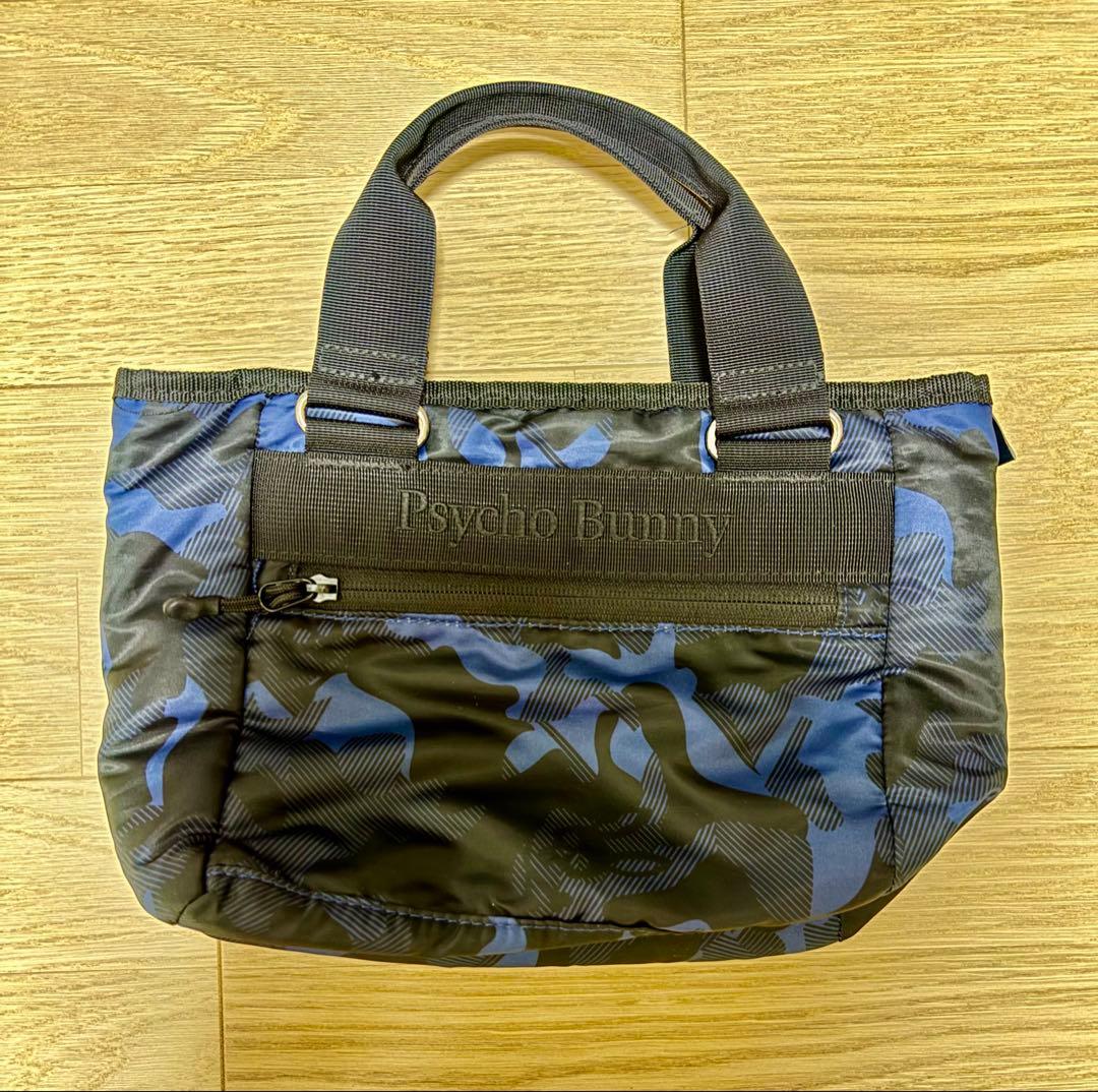 【セット】サイコバニー　迷彩柄トートバッグ &カートバッグ　ゴルフ