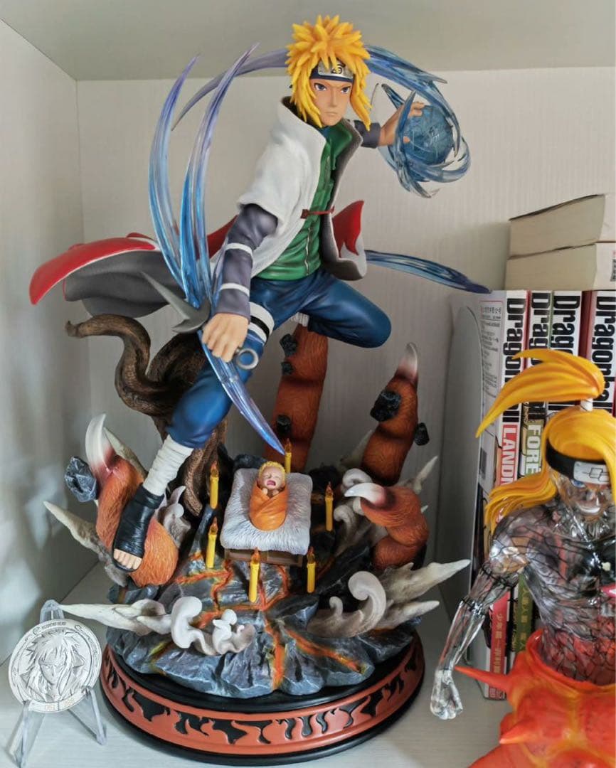 NARUTO ナルト 波風ミナト ガレージキット ガレキ スタチュー①⑤