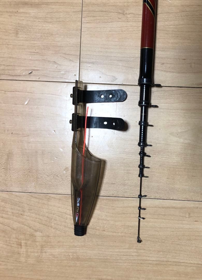 がま磯　PRECED 磯竿 15-53 ガイド付き