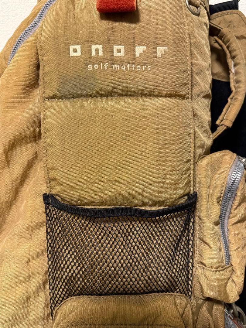 【送料込み】廃盤希少　大人気　オノフ　ONOFF キャディバッグ 一点物