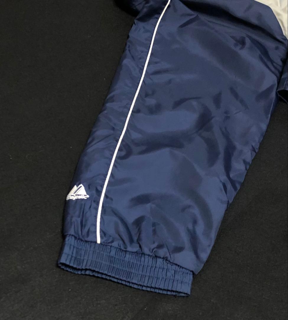 MLB シアトルマリナーズ　マジェスティック　ナイロンジャケット　スタジャン