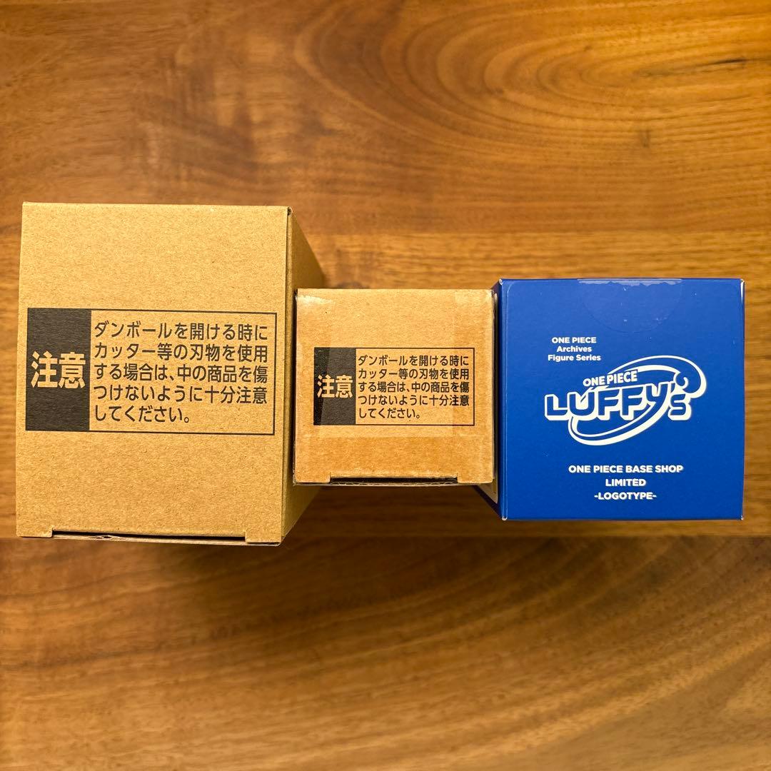 BASESHOP ワーコレ 尾田栄一郎 ルフィ 2点セット + 限定ルフィズ