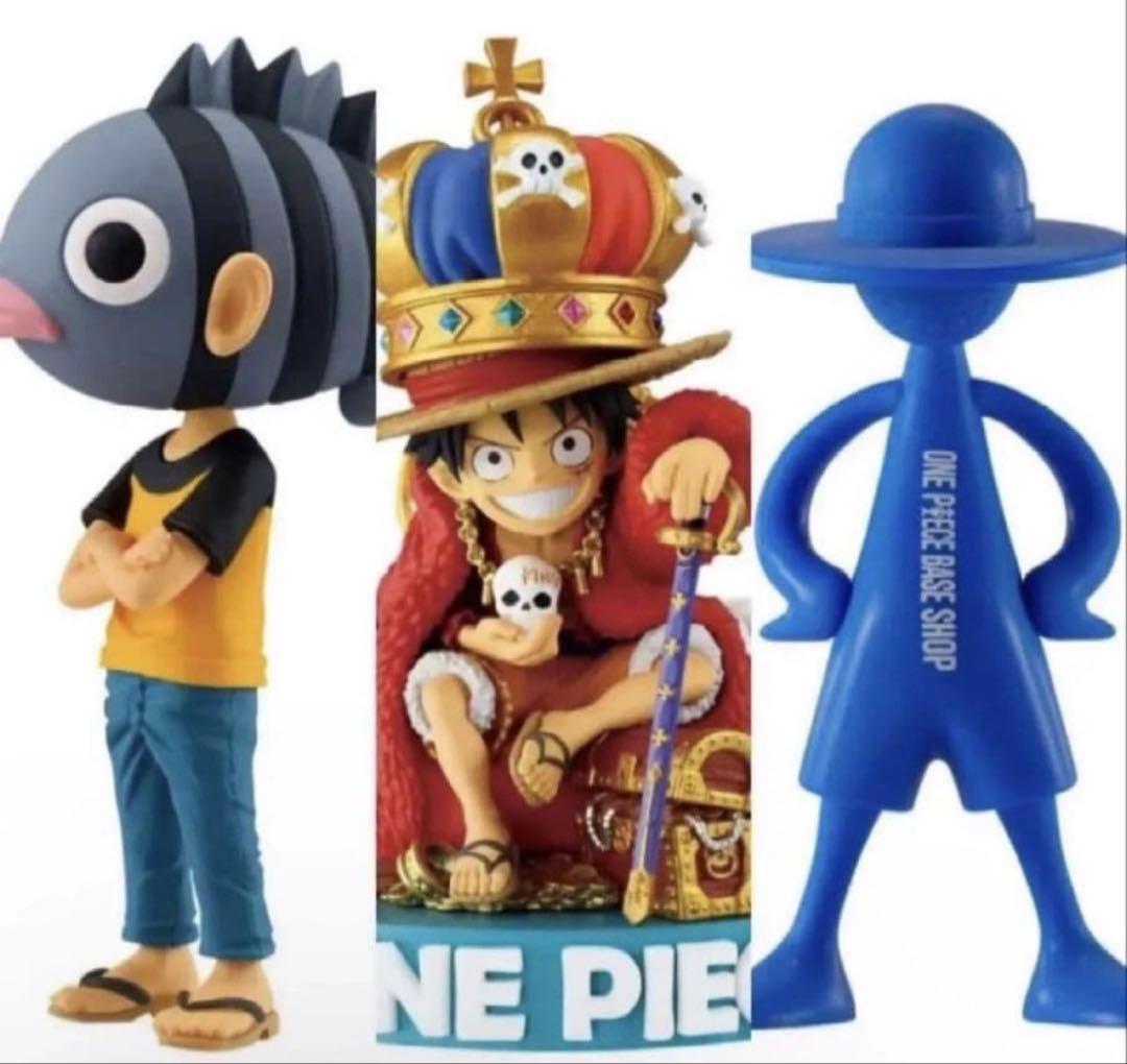 BASESHOP ワーコレ 尾田栄一郎 ルフィ 2点セット + 限定ルフィズ