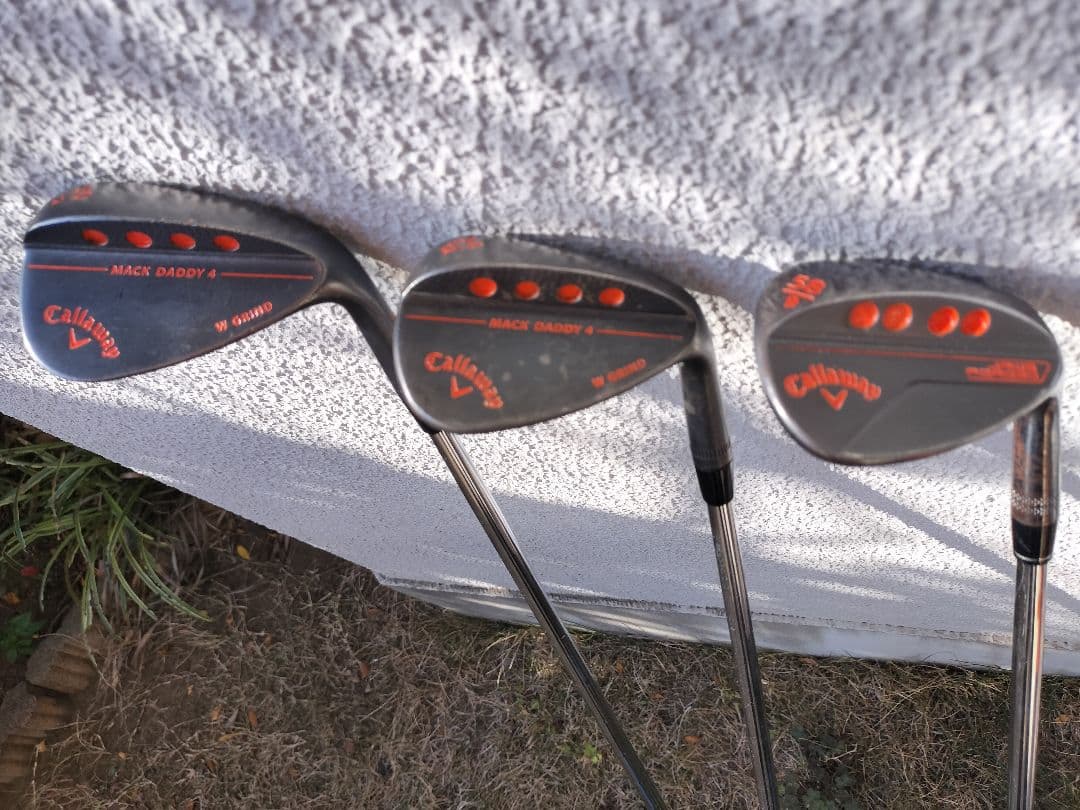 Callaway Mack Daddy 4 /JAWS ウェッジ 3本セット
