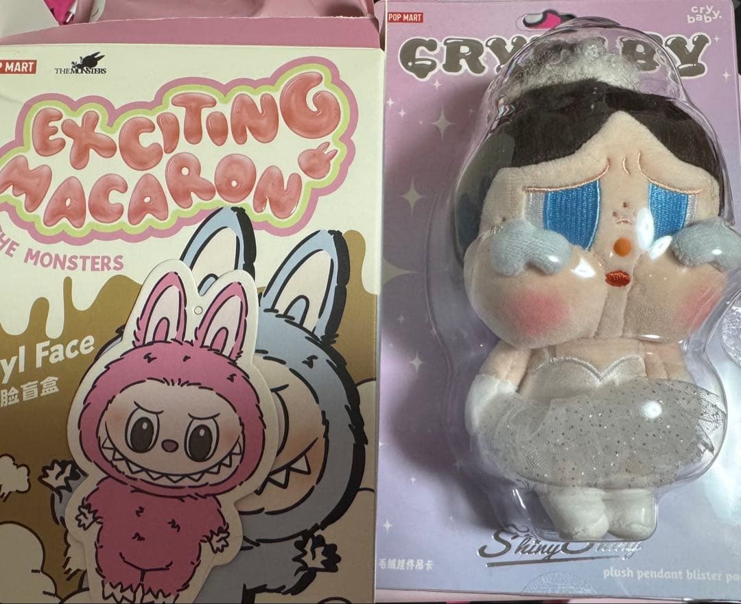 popmart ポップマート　アレン様　クライベイビー　ラブブ　マカロン