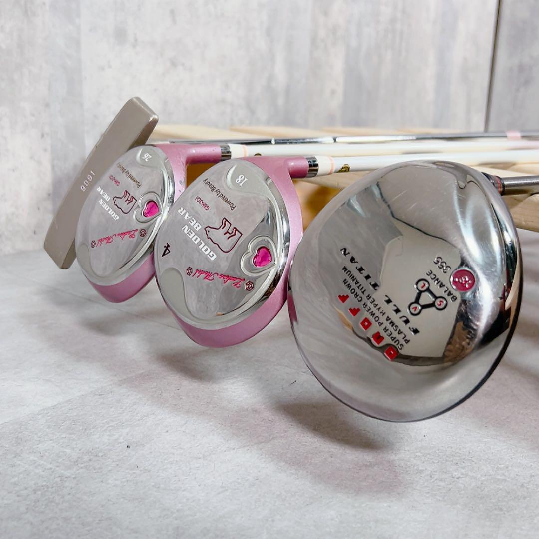 X432 オノフ 他 レディース ゴルフ クラブ セット ゴールデンベア