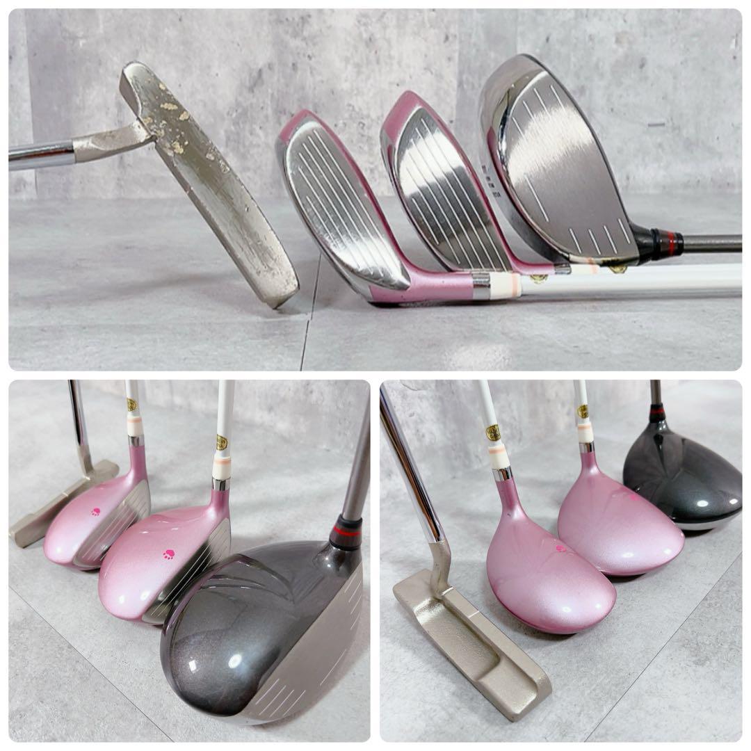 X432 オノフ 他 レディース ゴルフ クラブ セット ゴールデンベア