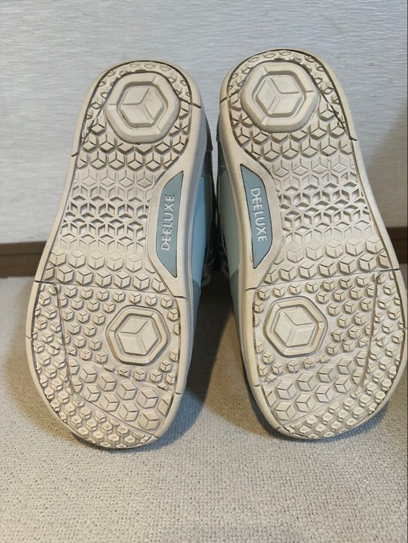 DEELUXE DNA スノーボードブーツ 女性用 水色/グレー 25cm