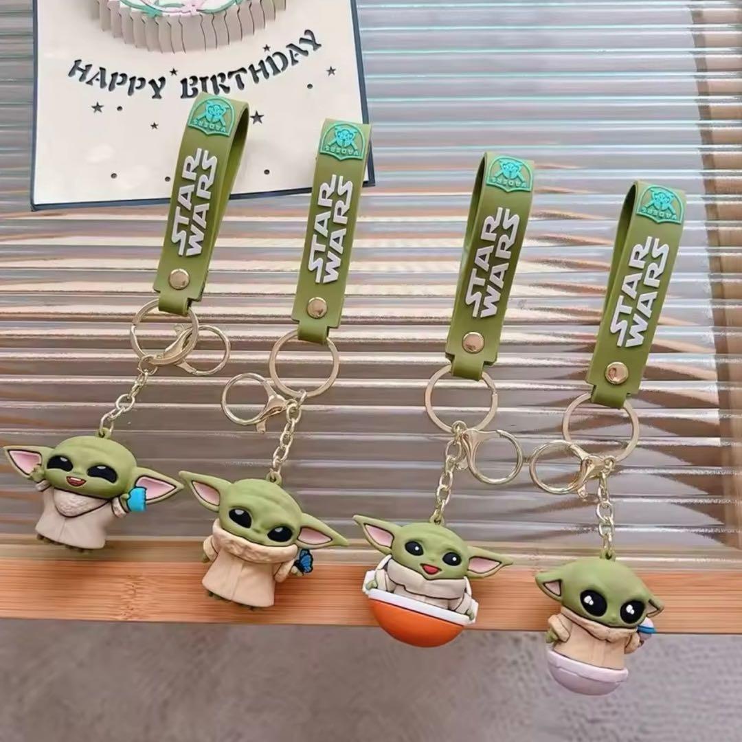 スターウォーズ ベビーヨーダ 真顔ver キーホルダー ストラップ