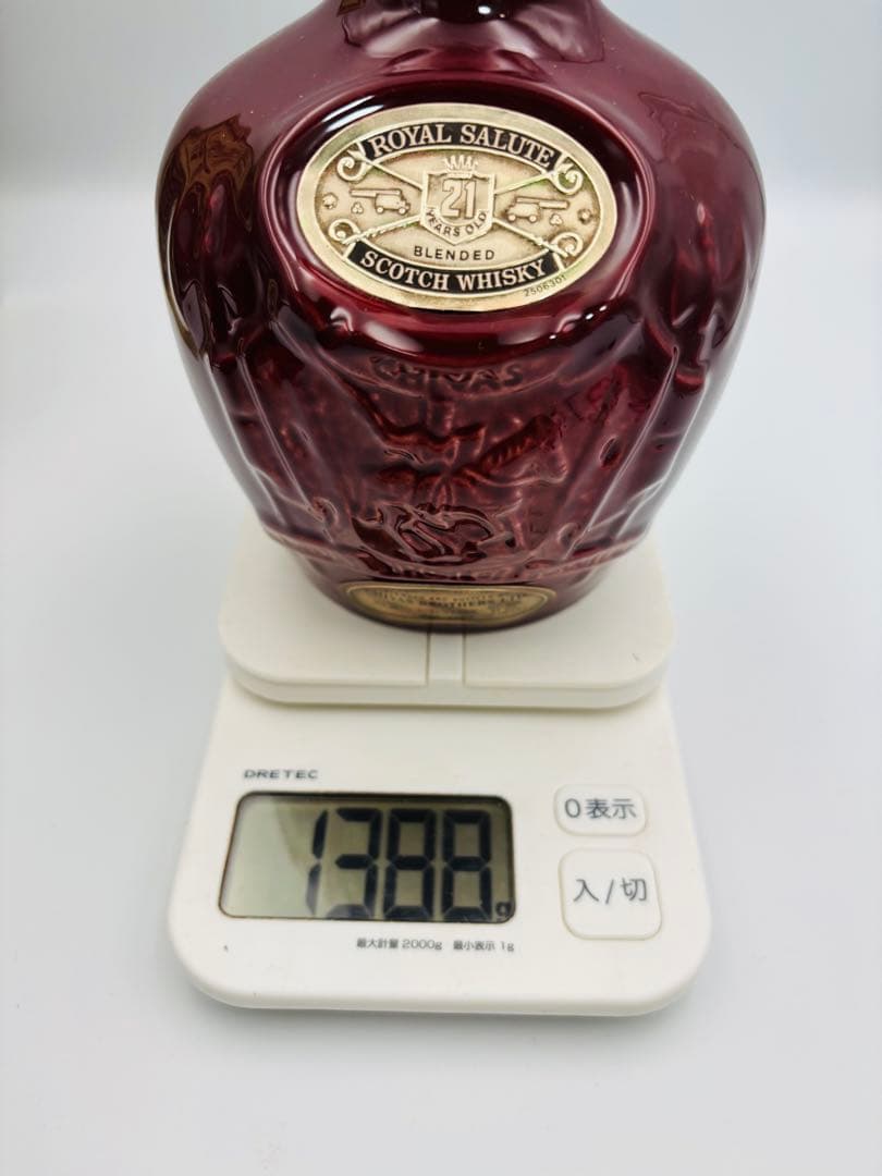 古酒 ロイヤルサルート21年 700ml 40度スコッチ ウイスキー 1388g