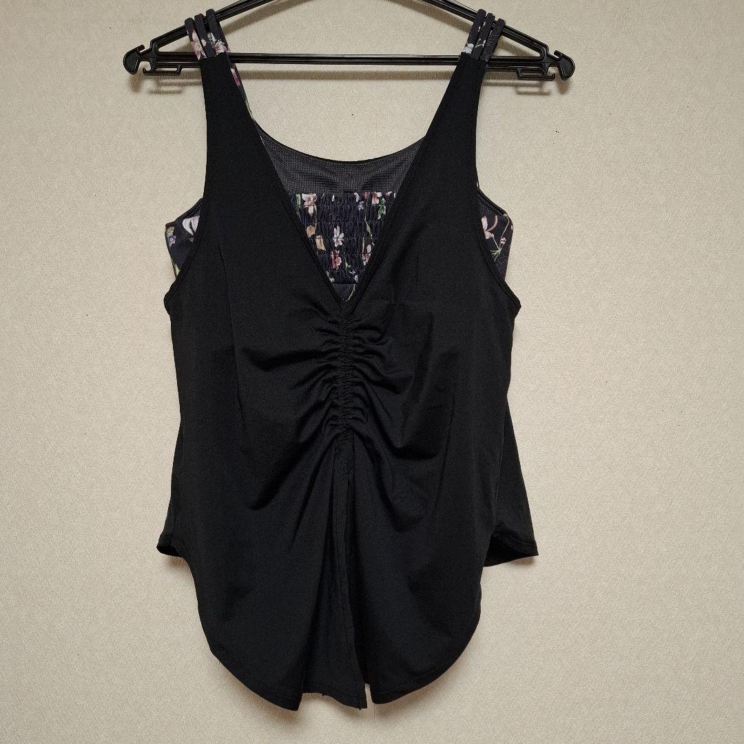 SUKALA ボタニカルシャーリングカバータンク&レギンス2点セット