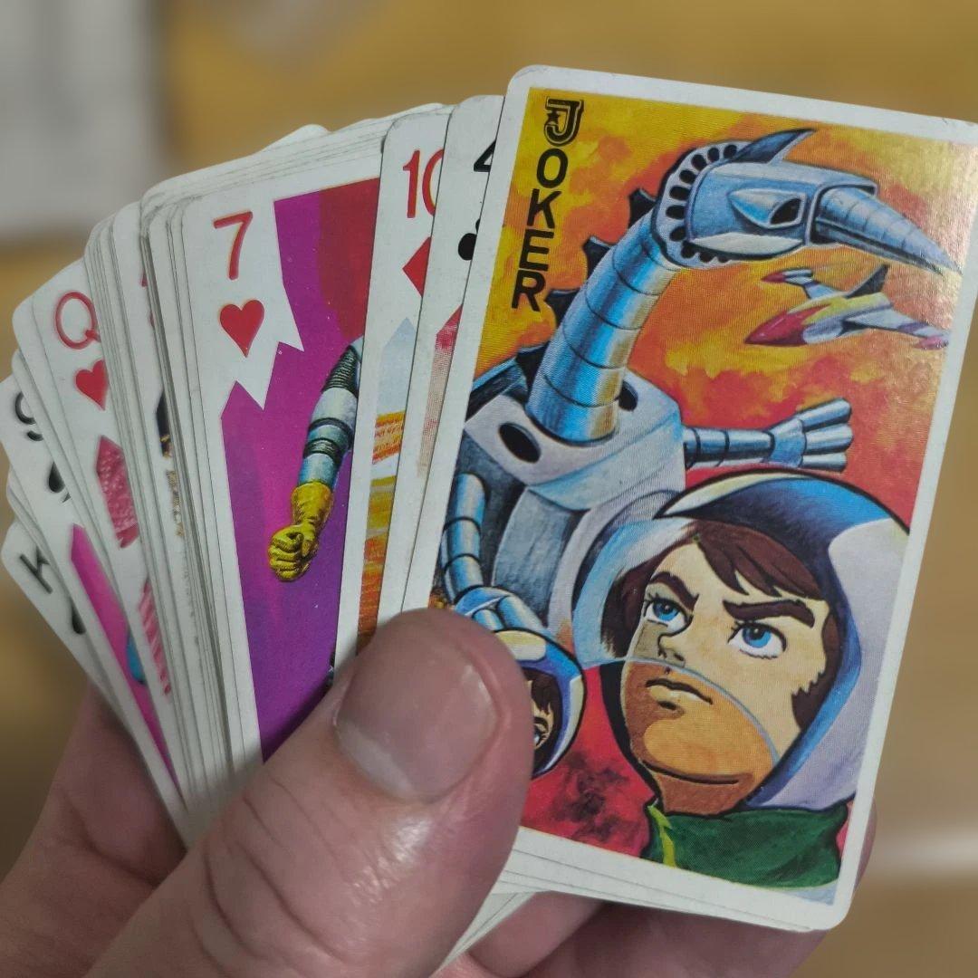 激レア昭和　フジカラー怪獣トランプ 54枚完備　未使用品