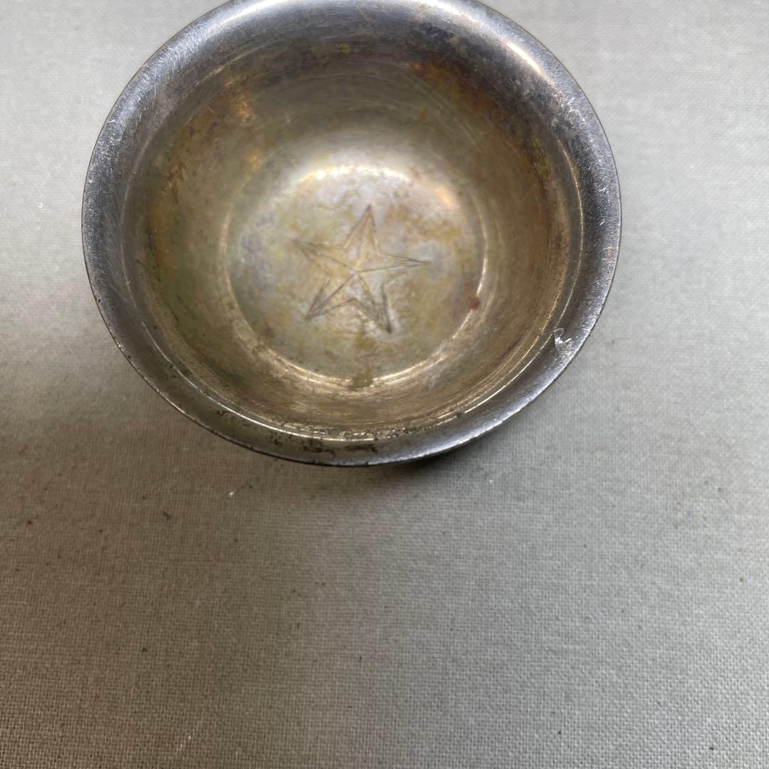 ミ*ー様 戦時中　戦争 軍隊　騎兵第二十八職隊退営記念記念　記念銀杯 浦田謹製