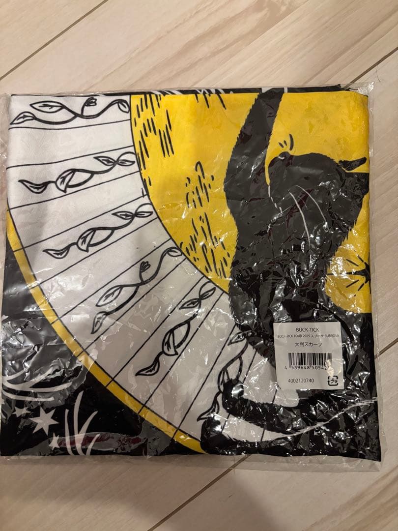 新品　BUCK-TICK スカーフ　BUCK-TICK 大判スカーフ スブロサ