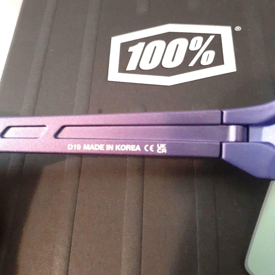 100% S3 ブルートパーズ ワンハンドレッド サングラス