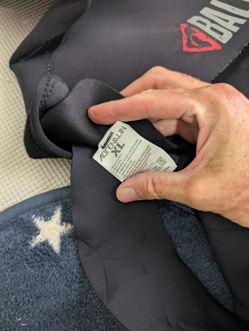 スチーマーウェットスーツ XLサイズ 5/4mm