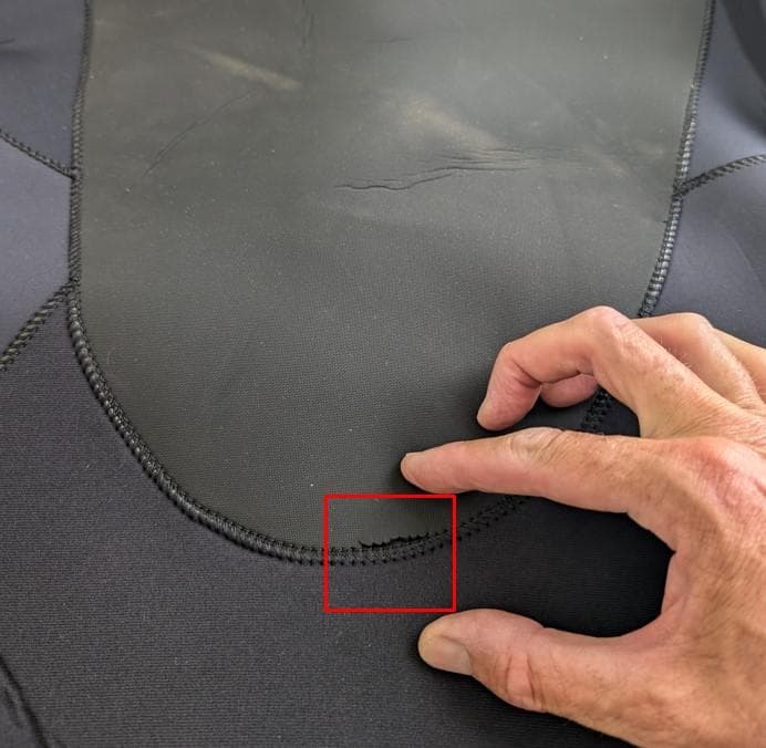 スチーマーウェットスーツ XLサイズ 5/4mm