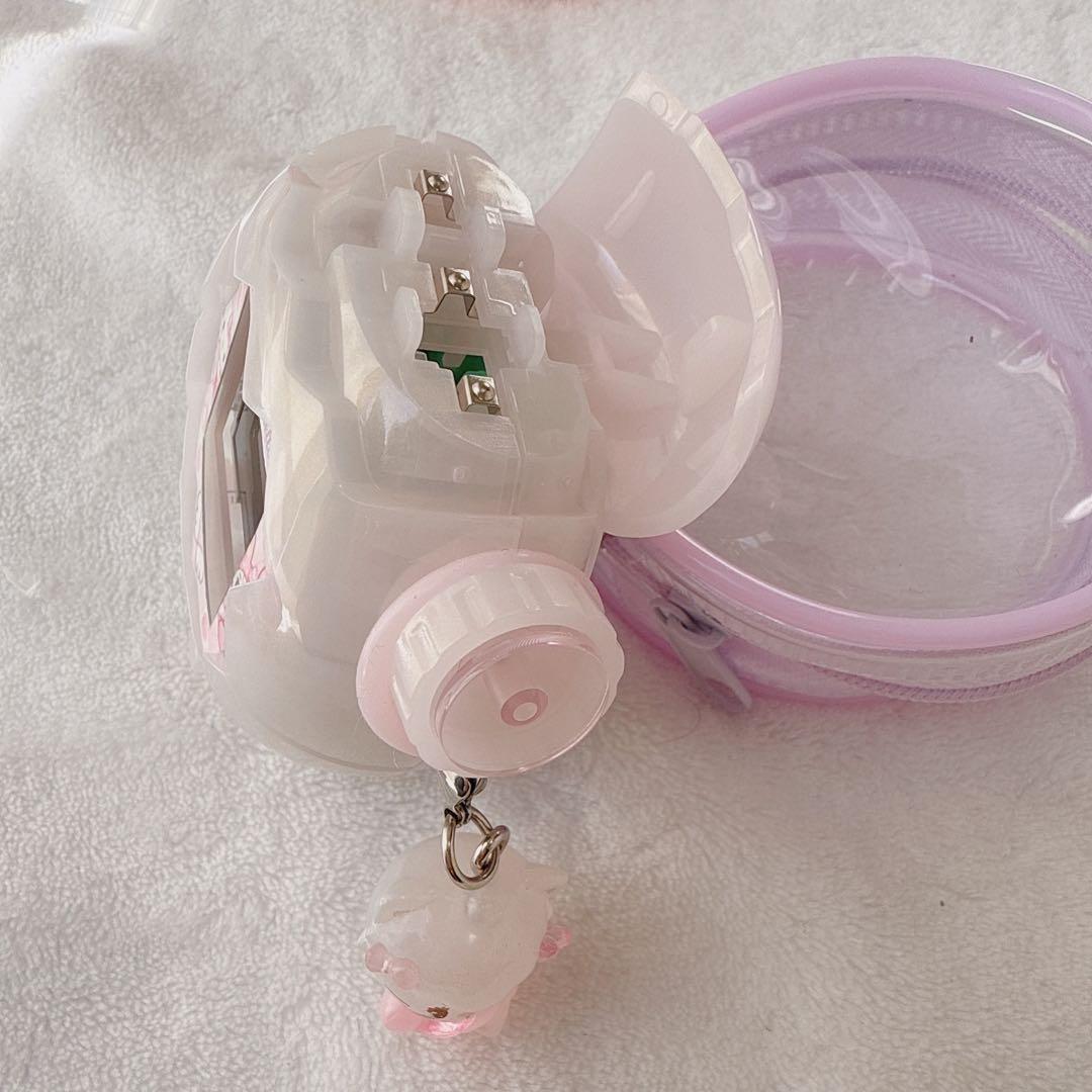 たまごっち パラダイス用 カスタムパーツ フルセット ライトピンク