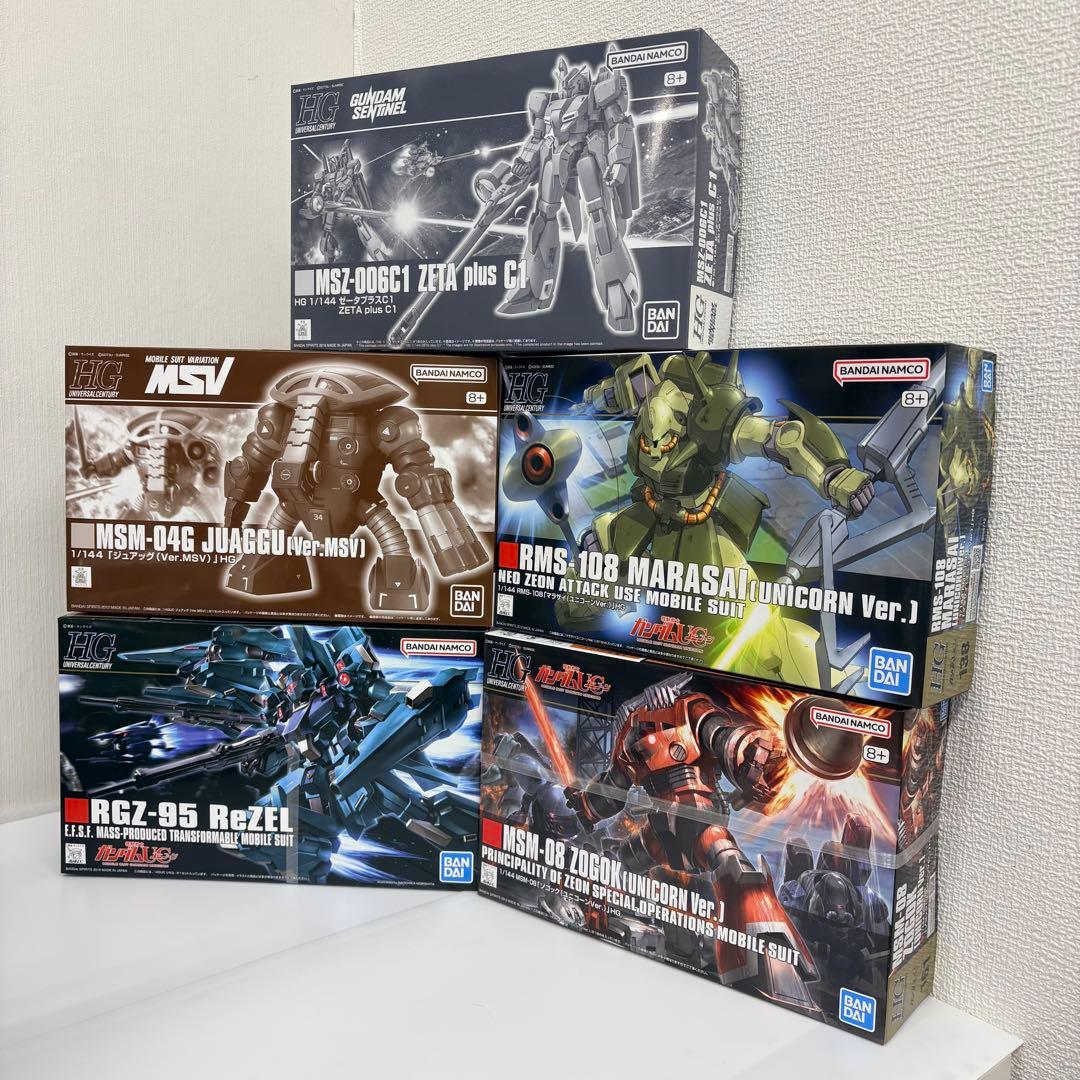 HGガンプラ 機動戦士ガンダム ユニコーン他まとめ売り 5種