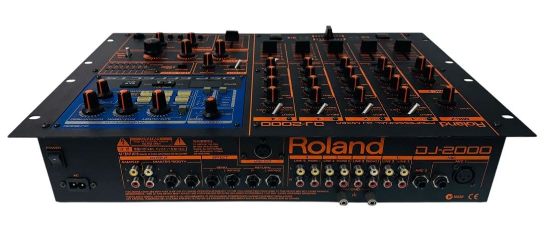 Roland ローランド プロフェッショナルDJミキサー DJ-2000