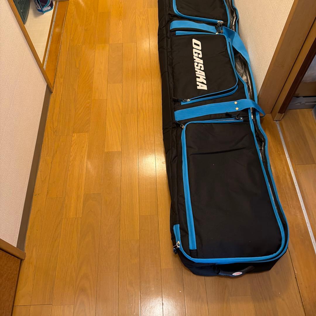 OGASAKA スキーケース 黒/青 180cm美品
