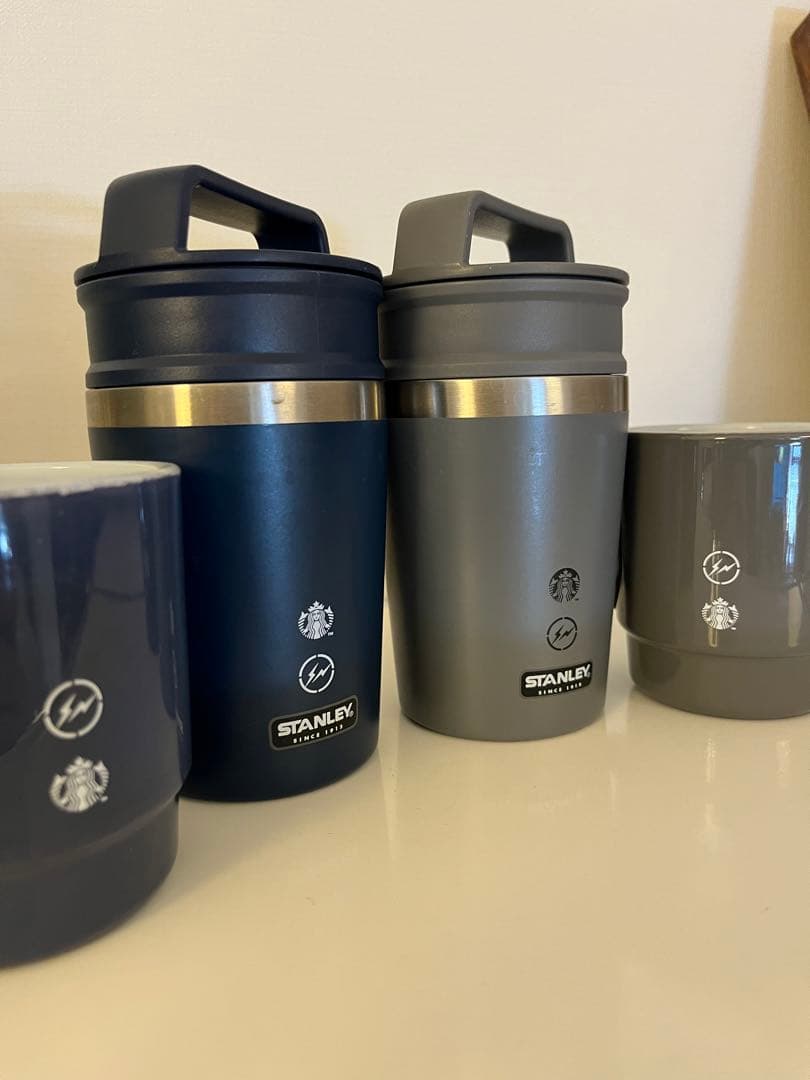 fragment Starbucks STANLEY fireking 4個