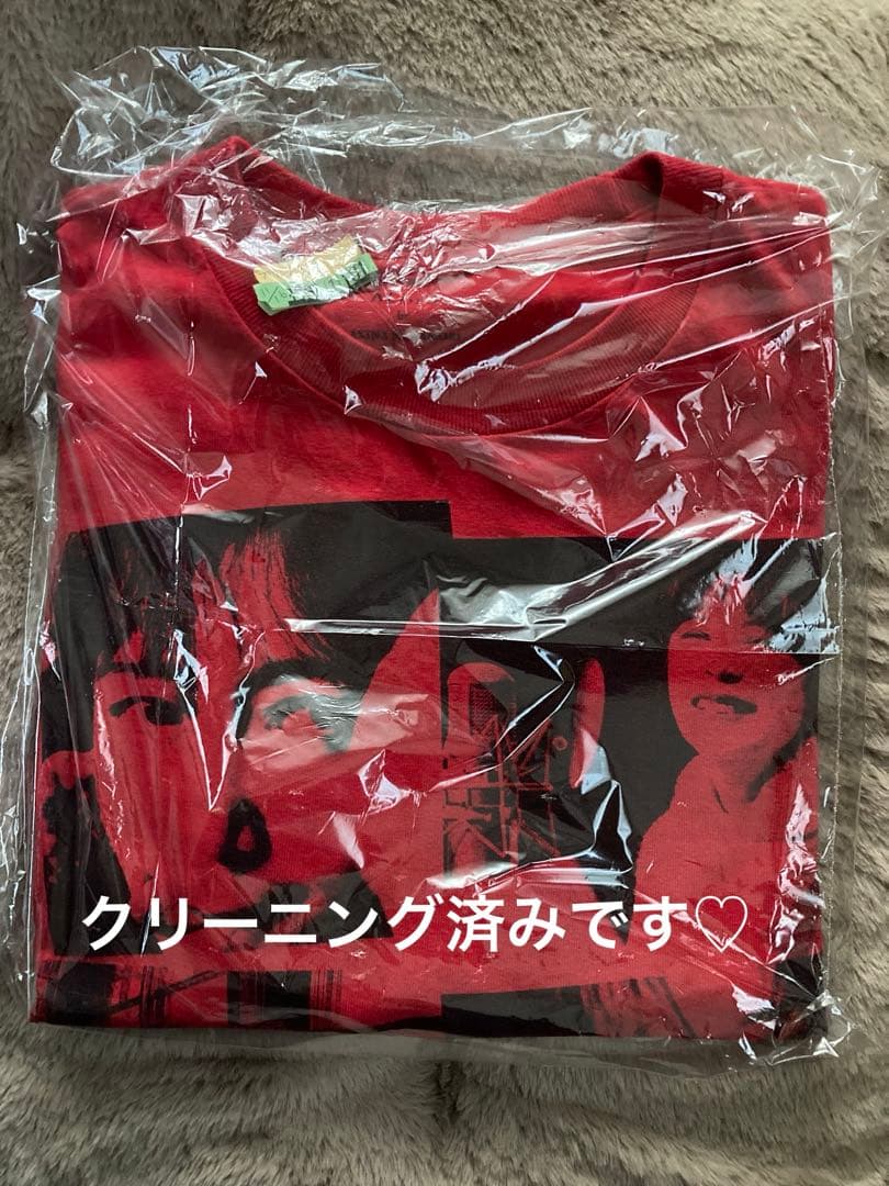 中森明菜☆ALDEA FC限定☆還暦祝いT☆赤☆Mサイズ☆レア☆クリーニング済み