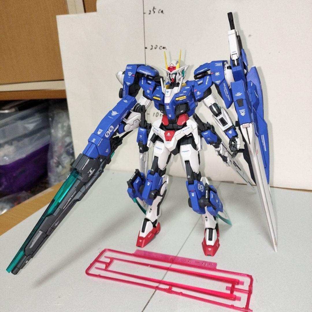 MG 1/100 ダブルオーガンダム セブンソードG 塗装完成品 ガンプラ